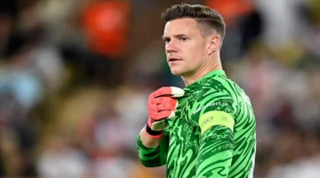 استفسار متقدم من أستون فيلا عن موقف تير شتيجن يعيد ترتيب أولويات الحراسة في الدوري الإنجليزي